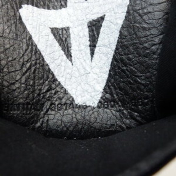 BALENCIAGA Paper Mini Wallet Trifold Leather Black Greffiti - Picture 7 of 8